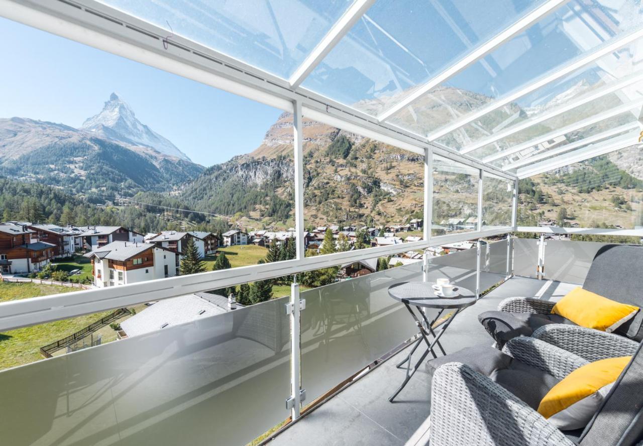 Apartment Alpharmonie Zermatt Exterior foto
